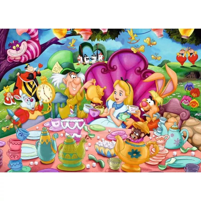 Disney Collector's Edition - Alisa stebuklų šalyje, dėlionė 1000 dalių