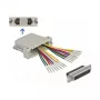 Adapteris D-Sub 25 kištukas (moteriškas) į 2 x RJ45 (moteriškas) DeLOCK 66834