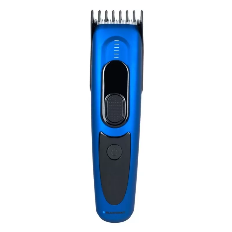 Plaukų kirpimo mašinėlė BLAUPUNKT HCC401 – reguliuojama 3–24 mm, įkraunama, juoda/mėlyna