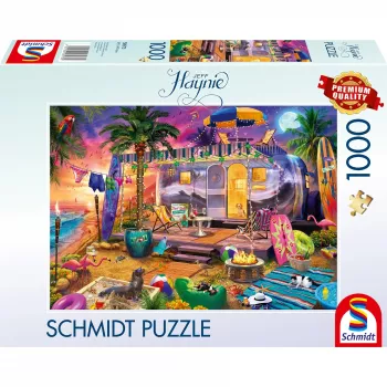 Dėlionė Schmidt Spiele Jeff Haynie 1000 dalių – Karavanas prie jūros