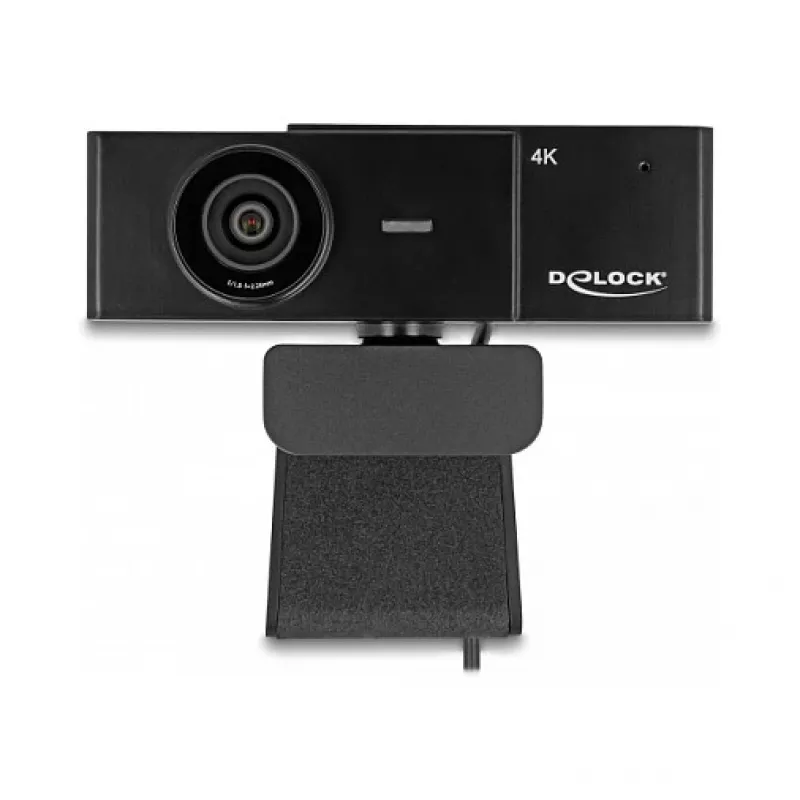 Internetinė kamera DeLOCK 96400 8 MP 3840 x 2160 pikselių USB 2.0 Juoda