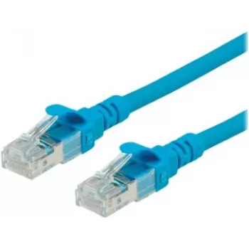 ROLINE - Laidas - RJ-45 (vyriškas) į RJ-45 (vyriškas) - 30 cm - UTP - CAT 6 - Be halogenų, liejinis, vytas - Mėlyna (21.15.2944)