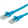 ROLINE - Laidas - RJ-45 (vyriškas) į RJ-45 (vyriškas) - 30 cm - UTP - CAT 6 - Be halogenų, liejinis, vytas - Mėlyna (21.15.2944)