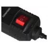 EnerGenie SPF5-C-5 apsauginis filtras 5 kištukiniai lizdai 250 V 1.5 m Juoda