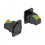DeLOCK 86732 D tipo modulis su 3,5 mm stereo lizdu ir gnybtų bloku