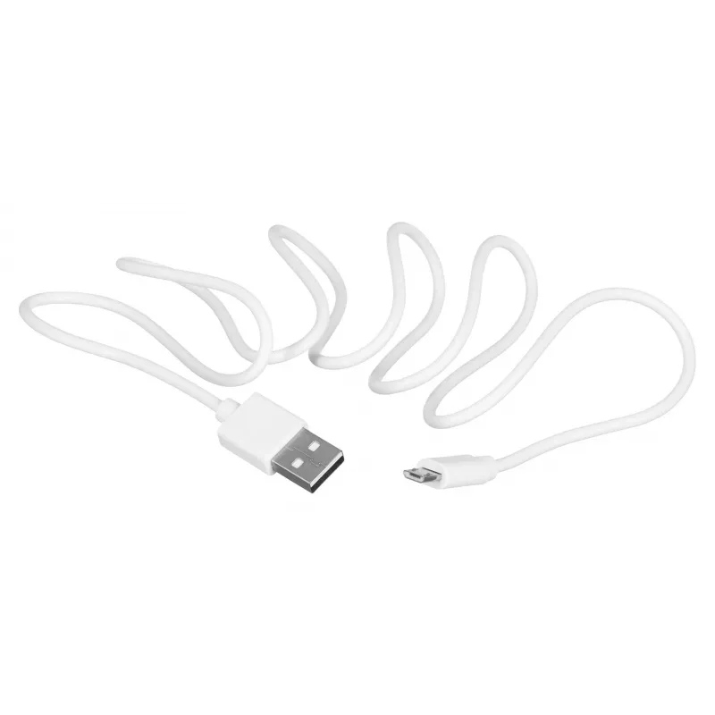 USB laidas SAVIO CL-123 USB 2.0, USB A į Micro-USB B, 1 m, baltas