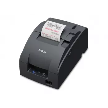 Epson TM-U220IIB taškinis kvitų spausdintuvas, 16 cpi, USB 2.0, pilkas