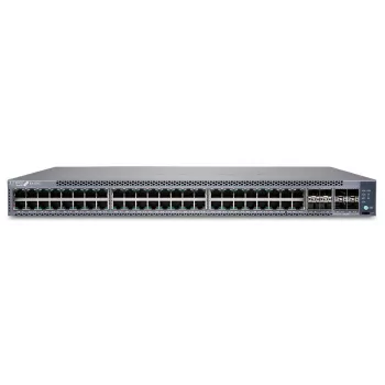 Jungiklis Juniper EX4100 48 prievadų PoE+, 4x 10G SFP+ ir 4x 25G SFP28, su standartine programine įranga (EX4100-48P)