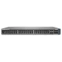 Jungiklis Juniper EX4100 48 prievadų PoE+, 4x 10G SFP+ ir 4x 25G SFP28, su standartine programine įranga (EX4100-48P)