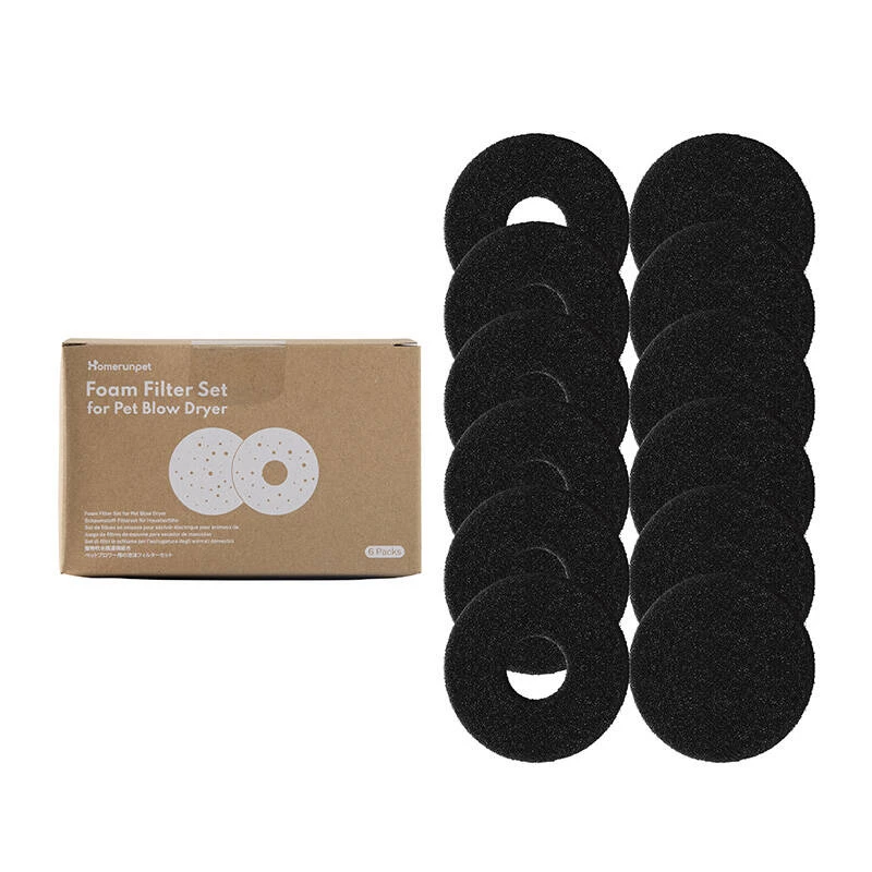 Pakeičiamų filtrų rinkinys Homerunpet PD10.F06, skirtas PD10 džiovintuvui