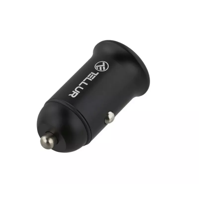 Automobilinis įkroviklis Tellur PD60W QC30W T-MLX43921 — 60W PD ir 30W QC greitasis įkrovimas automobiliui