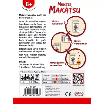 Kortų žaidimas Meister Makatsu