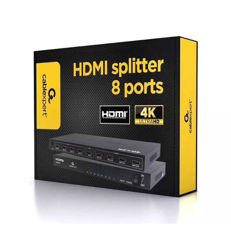 HDMI skirstytuvas Gembird DSP-8PH4-001