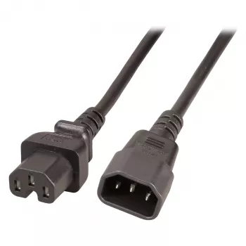 EFB Elektronik EK585.1V2 maitinimo laidas, 1 m, IEC C14 – IEC C15