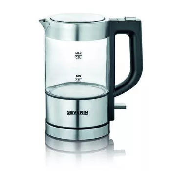 Severin WK 3472 Elektrinis virdulys 0,5 L Sidabrinis 1100 W (WK3472)