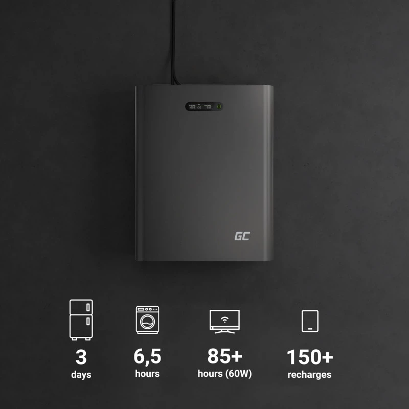 Energijos kaupimo įrenginys saulės sistemoms GREENCELL
