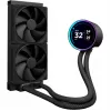 NZXT KRAKEN Elite V2 240 skysčio aušinimo komplektas su ekranu, juodas RL-KN24E-B2