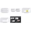 Dipping Bowl Ritzenhoff & Breker GUSTO 80 mm balta porcelianinė tinkama plauti indaplovėje
