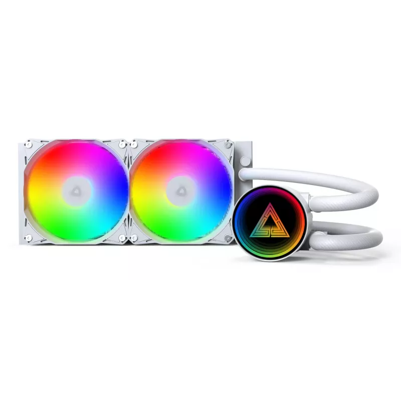 CPU aušintuvas Montech LIGHTFLOW 240 ARGB (W) – skystinis aušinimas
