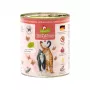 Šlapias kačių ėdalas Fox4Pets GRANATAPET DeliCATessen Turkija ir krevetės, be grūdų, 800 g, pilnavertis suaugusioms katėms