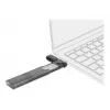 DeLOCK 42635 Juodas M.2 SSD korpusas (USB-C, NVMe/SATA, iki 10 Gbit/s)