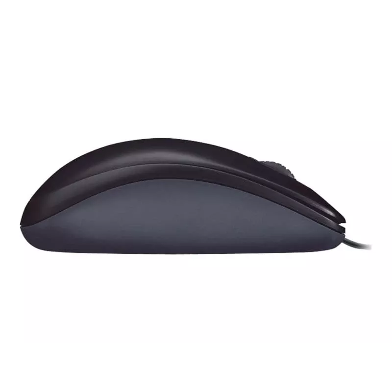 Logitech M90 laidinė optinė biuro pelė – 1000 DPI, ambidekstrinė, USB-A, juoda