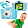 Vaikų skaitmeninis fotoaparatas Extralink H27 Single Blue — 1080P 30fps, 2,0 colio ekranas