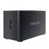 Dokavimo stotelė LogiLink CR0042 USB 3.2 kortelių skaitytuvas ir USB šakotuvas