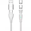 USB kabelis 4smarts 541236 USB 2.0 1,8 m USB C baltas