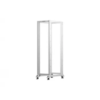 Atviras stovas 19 42U 600x1000 pilkas Lanberg