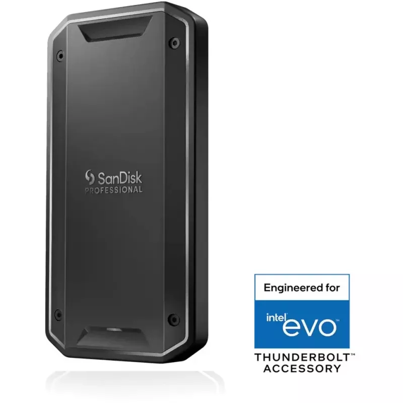 SANDISK Professional Pro G40 1TB External SSD Thunderbolt 3 40Gbps USB-C 10Gbps Ultra-rugged IP68 dust/water resistance