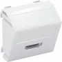 OBO Bettermann Multimedijos nešiklis HDMI MTS-HD S RW1 lizdas su varžtais 45x45mm (6104814)
