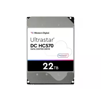 3,5 colio SAS kietasis diskas Western Digital Ultrastar DH HC570 22 TB, 12 Gbit/s, 7200 RPM, 512 MB talpykla