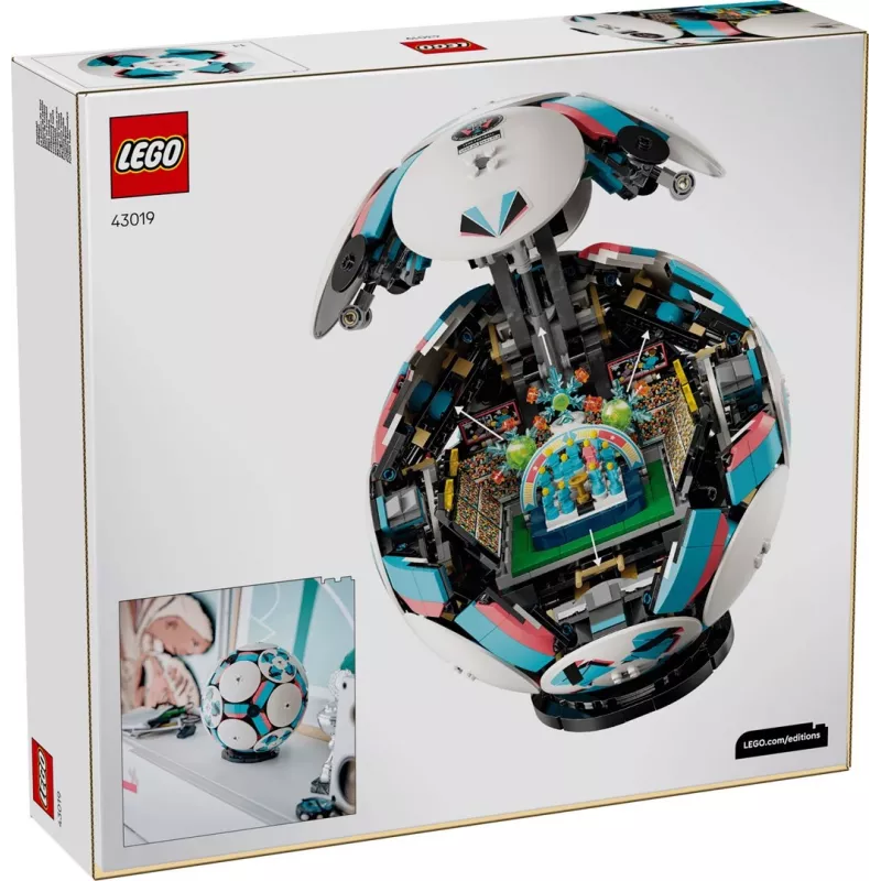 LEGO EDITIONS 43019 Futbolo kamuolys – konstruktorius