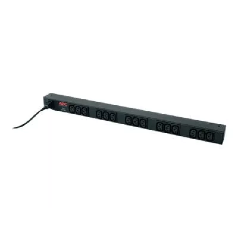 APC RACK PDU BASIC ZERO U 10A 230V maitinimo skirstytuvas (PDU) 15 lizdų 0U juodas