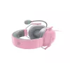 Razer BlackShark V2 X RZ04-03240800-R3M1 laidinė žaidimų ausinė su mikrofonu, uždaro tipo, 3,5 mm, 50 mm membranos, kardioidinis mikrofonas, Quartz Pink