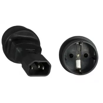 Microconnect PE14CEEAD maitinimo adapteris C14 į F tipą, juodas