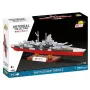 Konstruktorius Cobi Battleship Tirpitz – 593 detalės, mastelio modelis su demonstravimo stovu