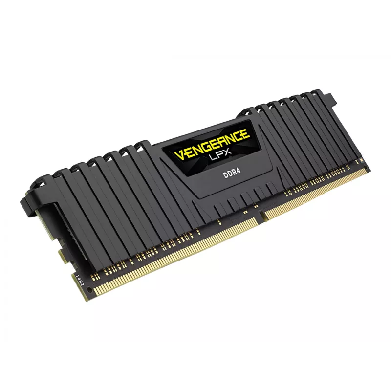 DIMM 16 GB DDR4-2133 (2x 8 GB) Dual-Kit, Arbeitsspeicher schwarz, CMK16GX4M2A2133C13, Vengeance LPX, INTEL XMP