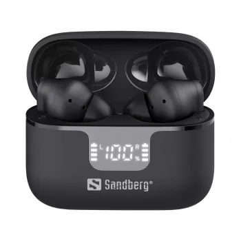 Belaidės ausinės Sandberg Wireless Earbuds ANC+ENC