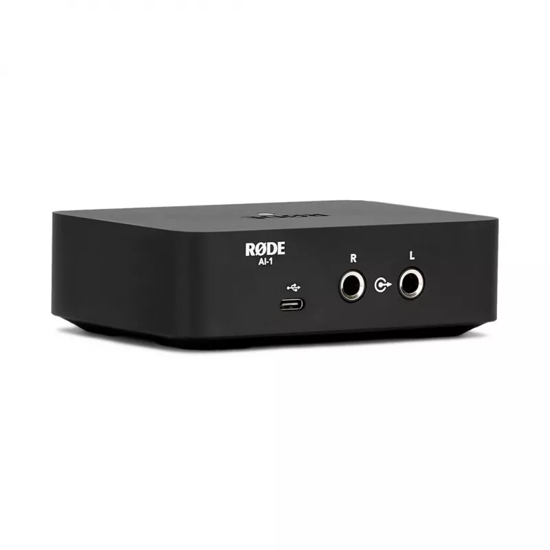 RODE AI-1 USB garso sąsaja A-A išankstinis stiprintuvas 24 bit 96 kHz Juoda