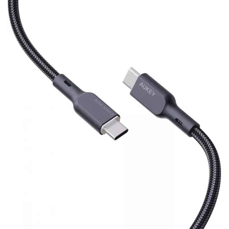 AUKEY CB-KCC101 Nyloninis laidas USB C – USB C 1 m