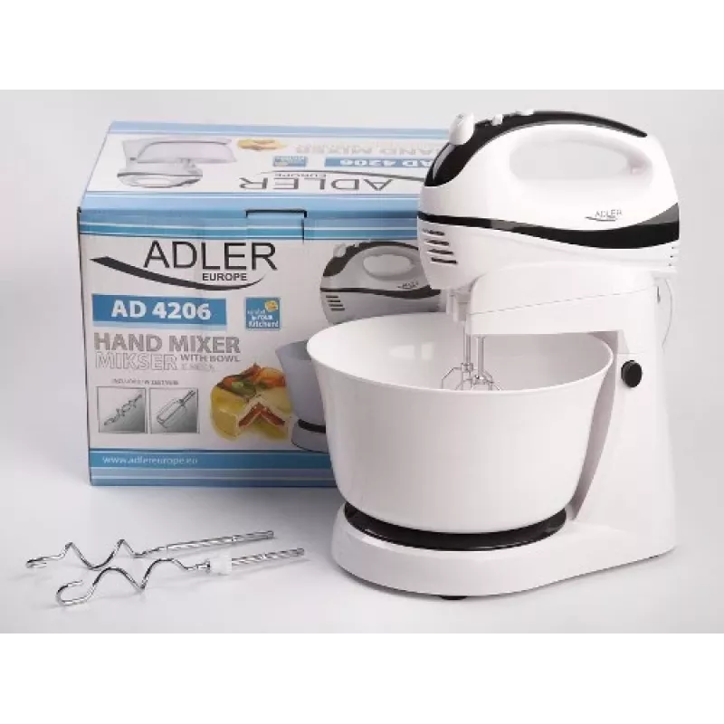 Planetinis maišytuvas Adler AD 4206 Juoda, Balta 300 W