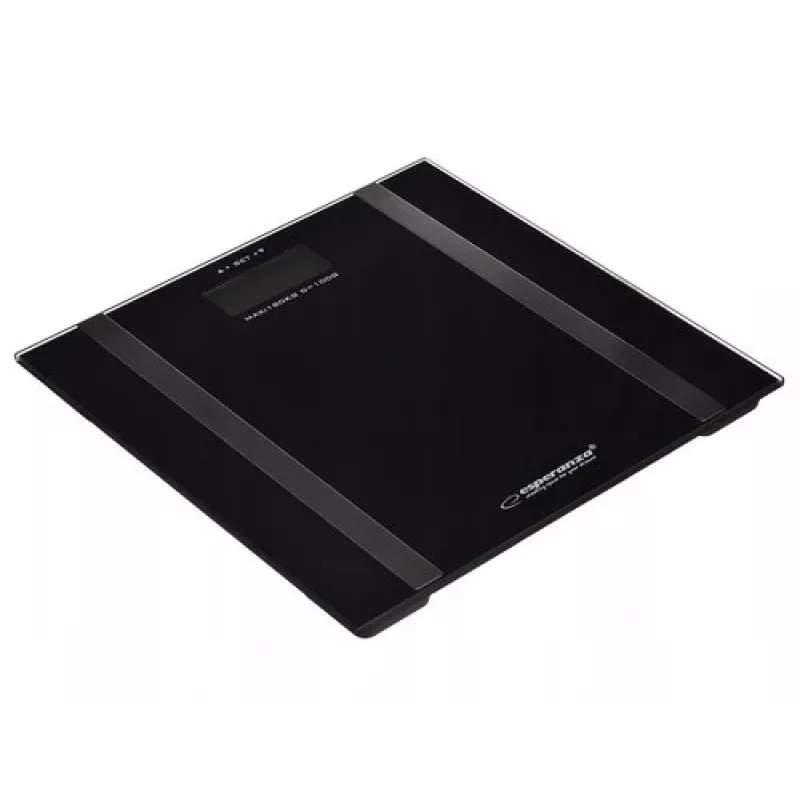 Asmeninės svarstyklės Esperanza EBS018K – elektroninės, 180 kg, juodos