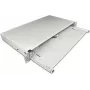 Lightwin Standard 19 inch LWL paskirstymo stalčius, 1HE tuščias korpusas Splice Boxes (LVL PILKA PREMIUM)