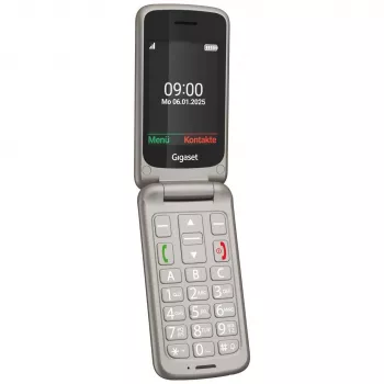 Senjorų telefonas Gigaset GL595 2.8 colio 0.3 MP pilkas