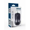 Optinė pelė juoda USB 1,8 m laidas