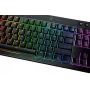 Razer BlackWidow V4 Low-Profile Tenkeyless HyperSpeed belaidė klaviatūra, US išdėstymas, juoda, geltoni jungikliai