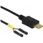 USB-C laidas DELOCK 85395 0,2 m juodas