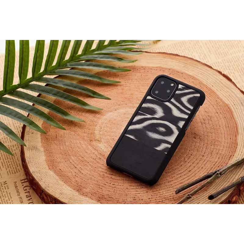Dėklas iPhone 11 Pro Max man and wood – leopard black raštas